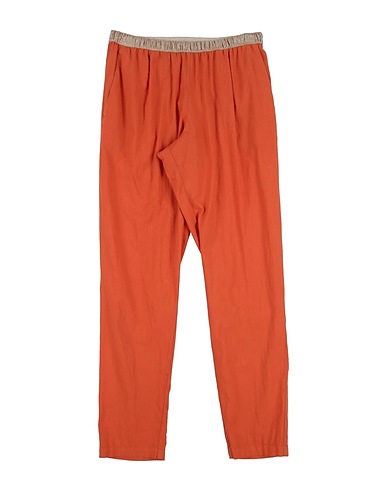 HARTFORD Casual pants Orange 100% Cotton