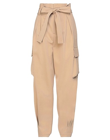 REDValentino Casual pants Khaki 57% Cotton, 43% Virgin Wool