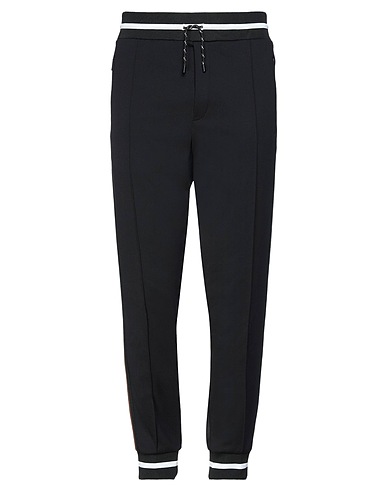 BRIAN DALES Casual trouser Black 55% Polyester, 45% Cotton