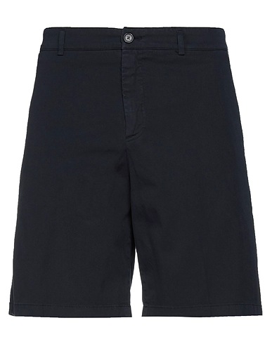 DEPARTMENT 5 Shorts & Bermuda Midnight blue 97% Cotton, 3% Elastane