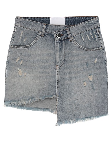 NGHTBRD Denim skirt Blue 100% Cotton