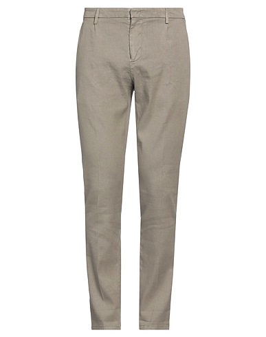 DONDUP Casual pants Khaki 54% Linen, 43% Lyocell, 3% Elastane