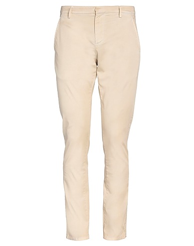 DONDUP Casual pants Beige 97% Cotton, 3% Elastane