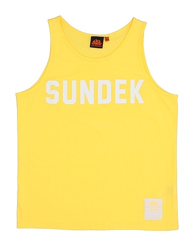 SUNDEK Tanktop Gelb 100% Baumwolle