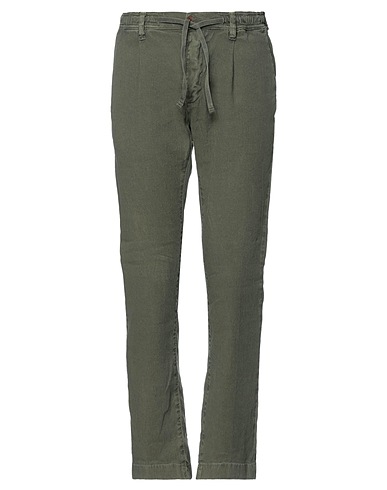 MODFITTERS Chinos Verde militar 98% Algodón, 2% Elastán