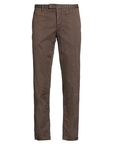 PT Torino Pantalon Marron clair 95% Coton, 5% Élasthanne