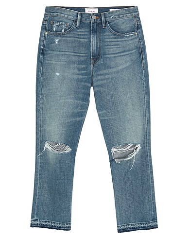 FRAME Denim trousers Blue 100% Cotton