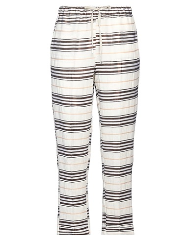 LIVIANA CONTI Pantalone Testa di moro 75% Lino, 22% Acetato, 3% Elastan