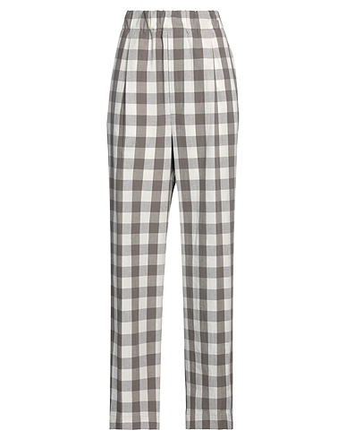 JEJIA Pantalone Grigio 84% Cotone, 16% Lino