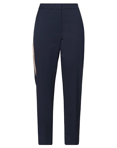 PESERICO Casual trouser Midnight blue 69% Polyester, 29% Viscose, 2% Elastane