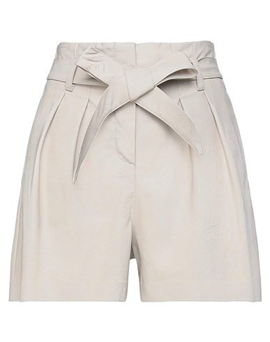 8PM Shorts & Bermuda Beige 60% Polyurethane, 40% Viscose