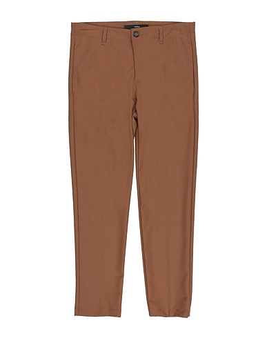 I'M BRIAN Casual pants Tan 65% Polyester, 35% Viscose