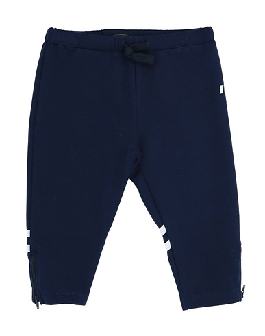 DANIELE ALESSANDRINI Casual pants Midnight blue 95% Cotton, 5% Elastane