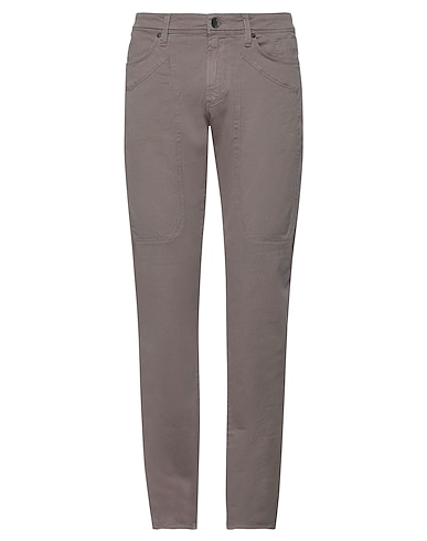 JECKERSON Casual pants Khaki 98% Cotton, 2% Elastane