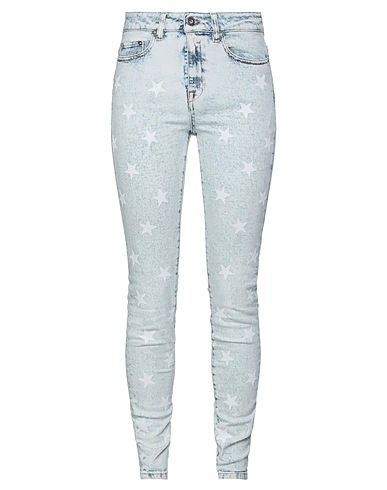 ROSSANO PERINI Denim trousers Blue 98% Cotton, 2% Elastane