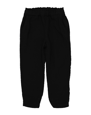 BONTON Casual pants Black 100% Cotton