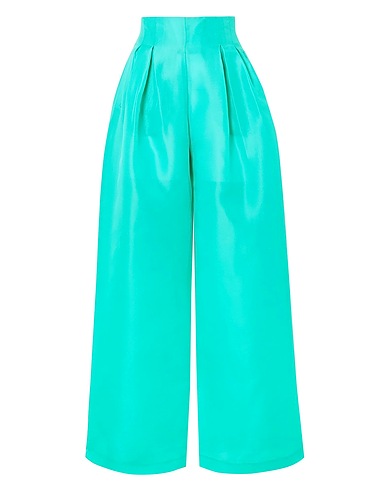 CHRISTOPHER JOHN ROGERS Pantalone Turchese 100% Seta