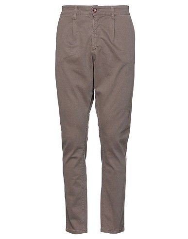 DANIEL RAY Casual trouser Khaki 98% Cotton, 2% Elastane