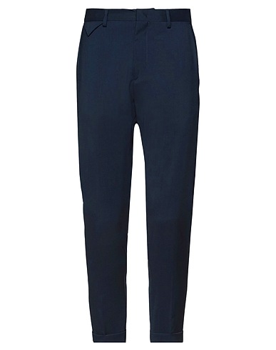 LOW BRAND Casual παντελόνι Σκούρο μπλε της νύχτας 100% Παρθένο μαλλί