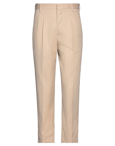 GRIFONI Casual pants Light brown 97% Cotton, 3% Elastane