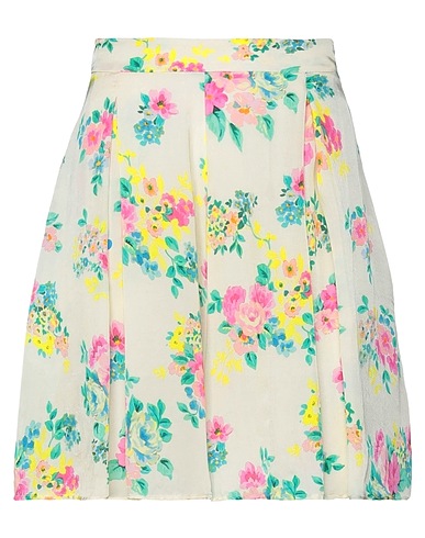 JUCCA Shorts & Bermuda Ivory 60% Viscose, 40% Cupro