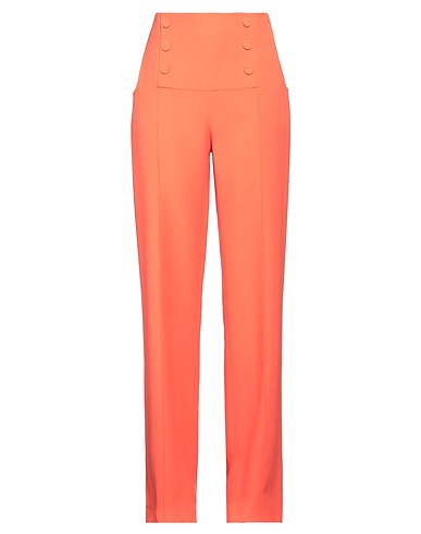 PATRIZIA PEPE Casual trouser Coral 87% Viscose, 13% Polyester