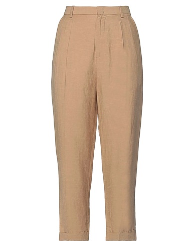 MERCI ITALIA Pantalone Sabbia 42% Viscosa, 35% Rayon, 23% Lino