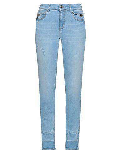 VERSACE JEANS COUTURE | Blue Women‘s Denim Pants | YOOX