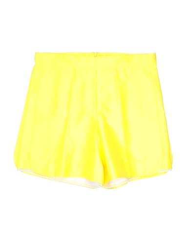 MIMISOL Shorts & Bermuda Yellow 90% Cotton, 10% Polyester
