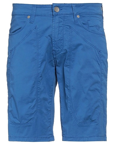 JECKERSON Shorts & Bermuda Blue 97% Cotton, 3% Elastane