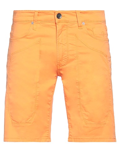 JECKERSON ショートパンツ＆バミューダパンツ オレンジ コットン 97% / ポリウレタン 3%