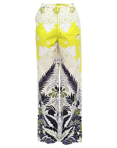 VALENTINO GARAVANI Casual pants Lime green 100% Cotton