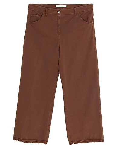 TRUE ROYAL Pantalone Marrone 98% Cotone, 2% Elastan