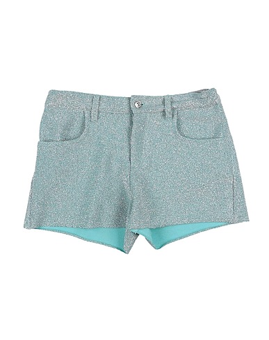 DONDUP Shorts & Bermuda Sky blue 80% Viscose, 12% Polyester, 7% Polyoxamide fiber, 1% Elastane