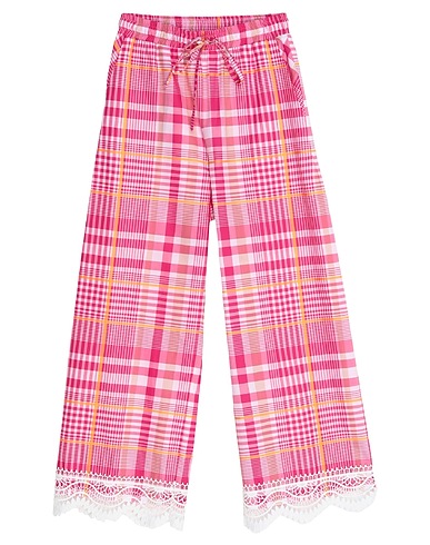 SFIZIO STUDIO Casual trouser Fuchsia 100% Cotton, Polyester