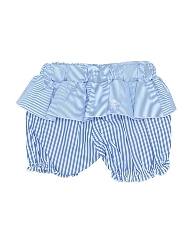 LE BEBÉ Shorts & Bermudas Azurblau 100% Baumwolle
