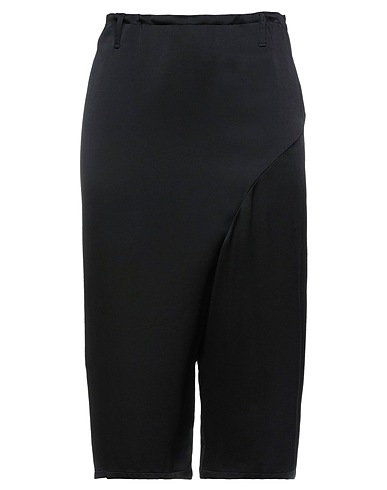 ANN DEMEULEMEESTER Shorts & Bermuda Black 73% Acetate, 27% Rayon