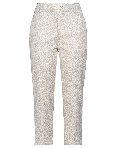 DONDUP Casual pants Beige 60% Cotton, 37% Polyamide, 3% Elastane