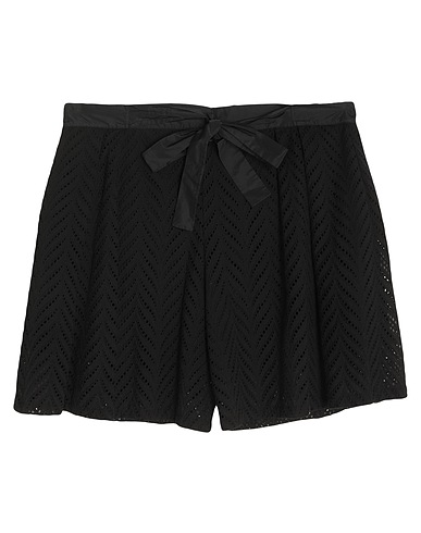 CO|TE Shorts & Bermuda Black 50% Cotton, 50% Polyester