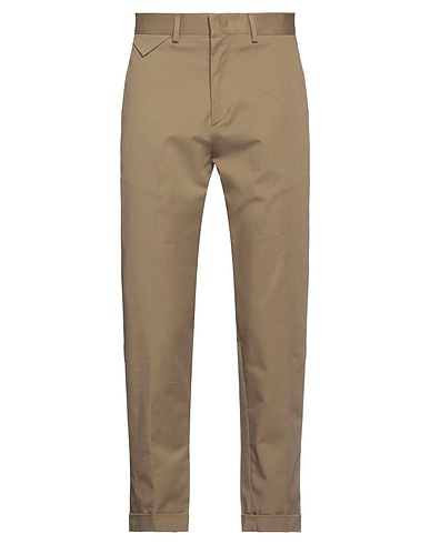 LOW BRAND Casual trouser Khaki 97% Cotton, 3% Elastane