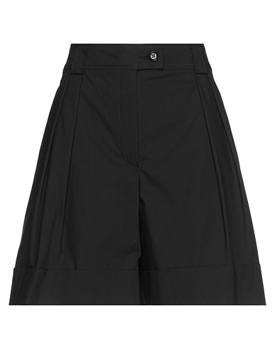 MOSCHINO Shorts & Bermuda COUTURE Black 59% Cotton, 35% Polyamide, 6% Elastane