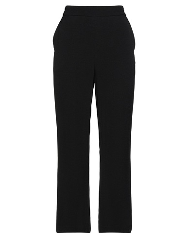 MANILA GRACE Casual trouser Black 100% Viscose