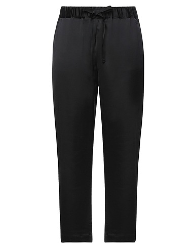 SEMICOUTURE Hosen Schwarz 75% Viskose, 21% Baumwolle, 2% Seide, 2% Elastan