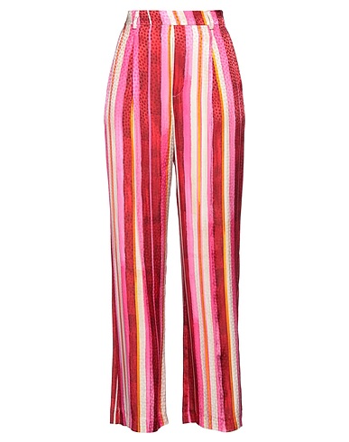 MALÌPARMI Casual pants Fuchsia 100% Viscose
