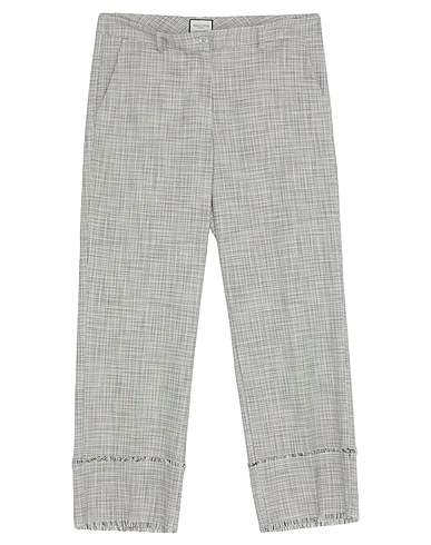 SEDUCTIVE Casual pants White 83% Viscose, 14% Polyester, 3% Elastane