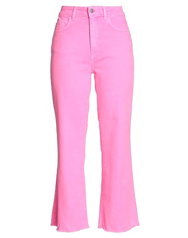 JUCCA Casual trouser Pink 99% Cotton, 1% Elastane
