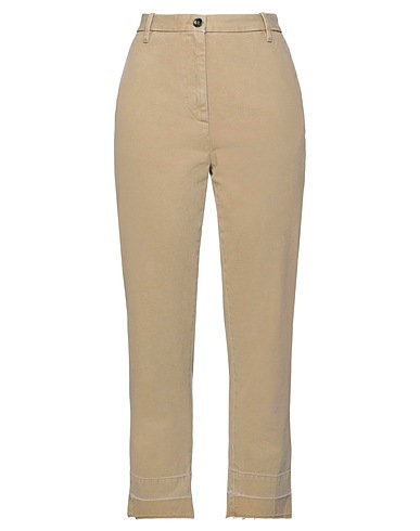 NINE IN THE MORNING Casual trouser Beige 100% Cotton