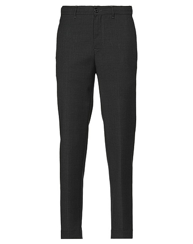 GRIFONI Casual trouser Lead 100% Virgin Wool