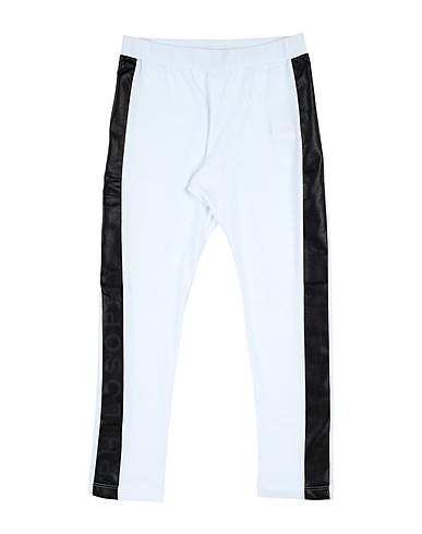 PHILOSOPHY di LORENZO SERAFINI Leggings Weiß 94% Baumwolle, 6% Elastan, Viskose, Synthetische Fasern, Andere Fasern