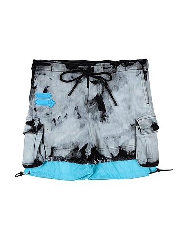 CINZIA ARAIA Shorts jeans Nero 92% Cotone, 6% Elastomultiestere, 2% Elastan